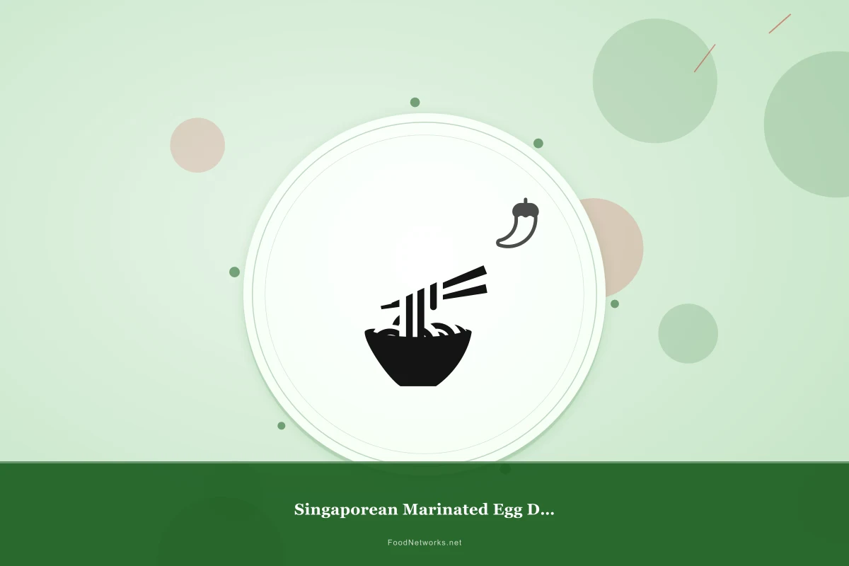 Why This Singaporean Marinated Egg Dish Recipe Works