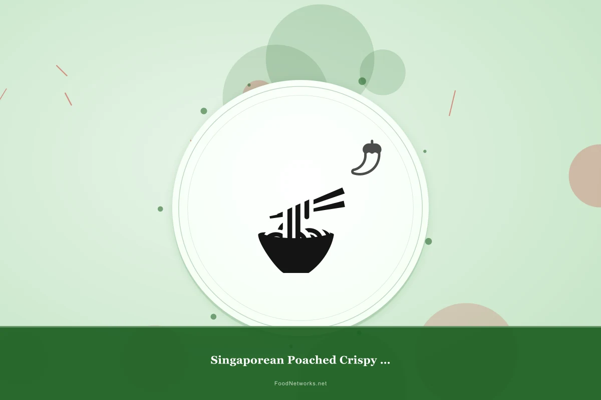 Why This Singaporean Poached Crispy Snack Recipe Works