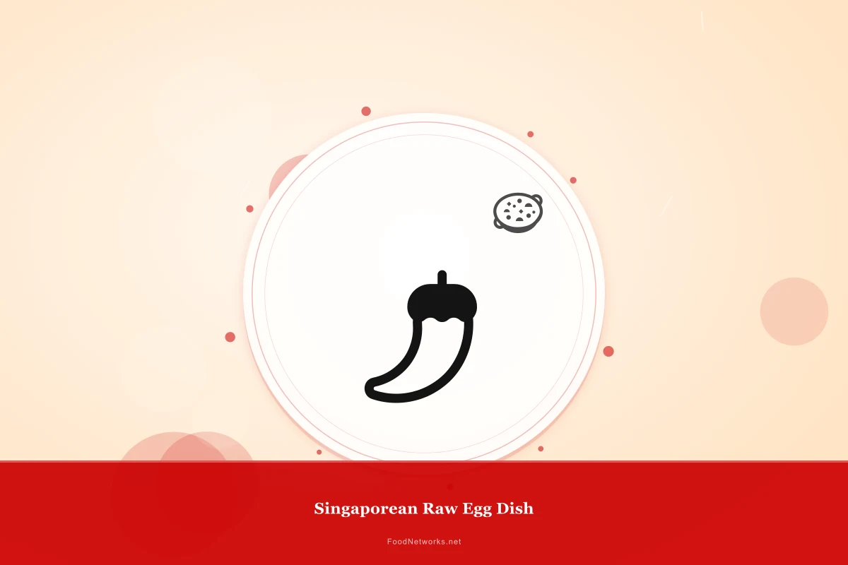 Why This Singaporean Raw Egg Dish Recipe Works