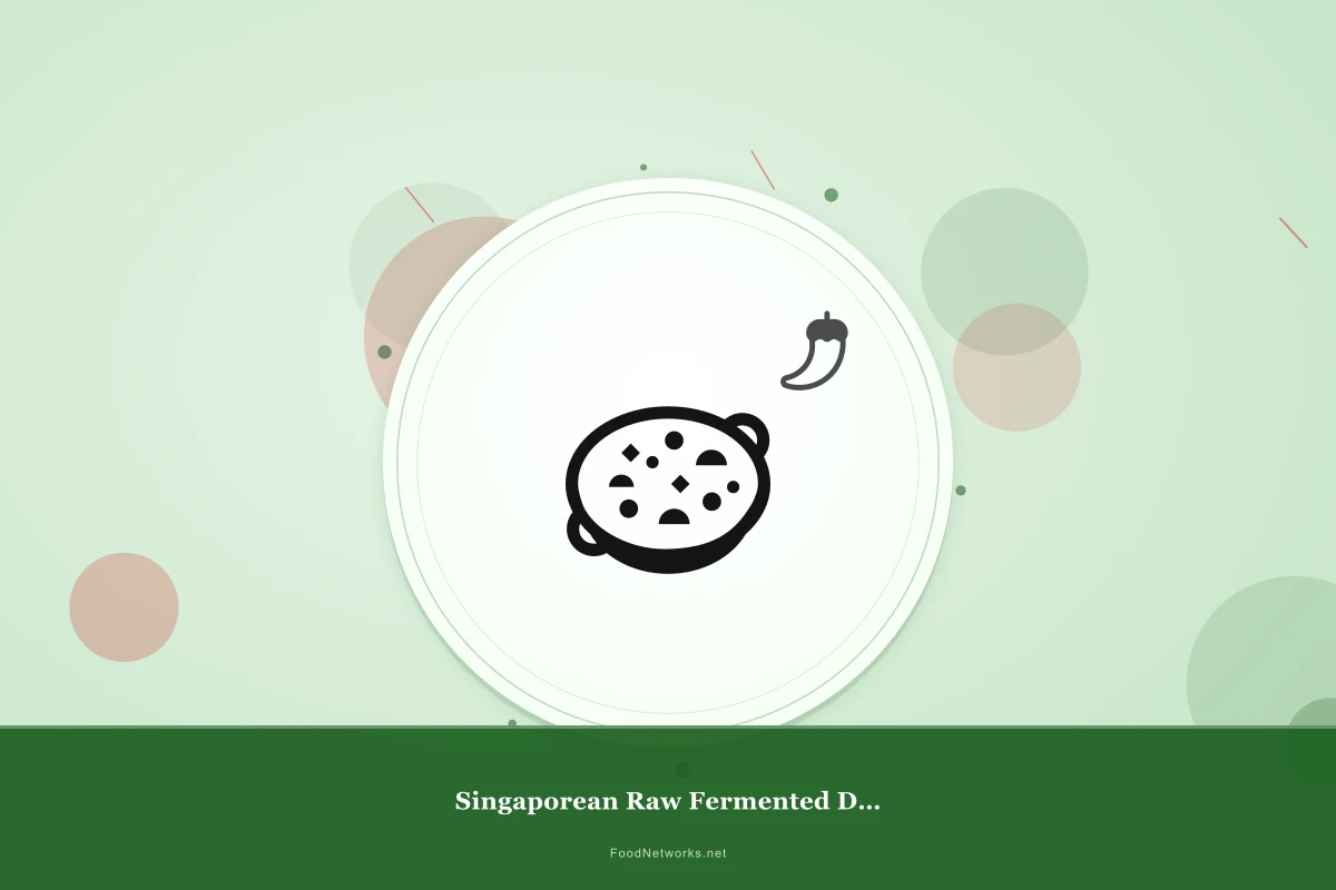 Why This Singaporean Raw Fermented Dish Recipe Works