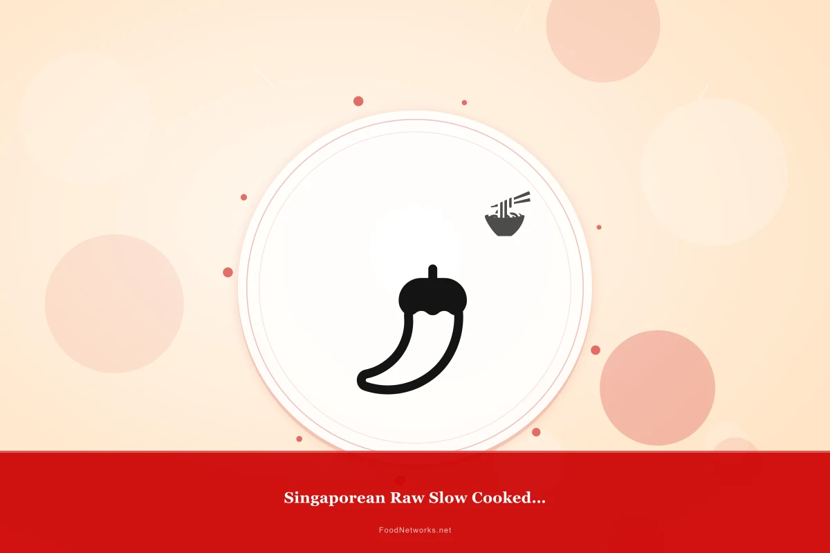 Why This Singaporean Raw Slow Cooked Lamb Recipe Works