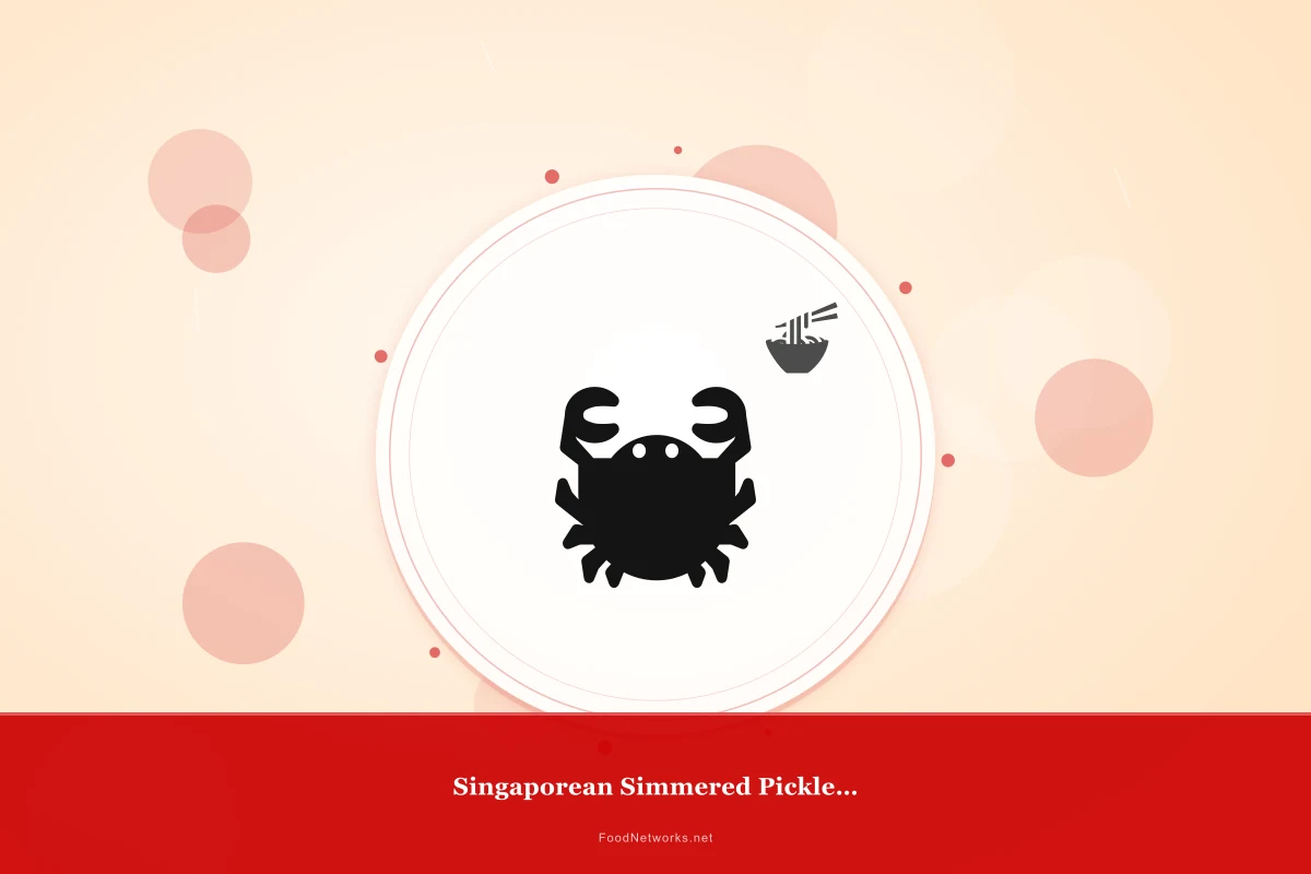 Why This Singaporean Simmered Pickled Condiment Recipe Works