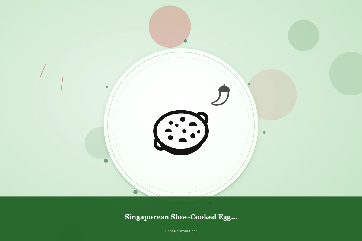 Why This Singaporean Slow-Cooked Egg Dish Recipe Works