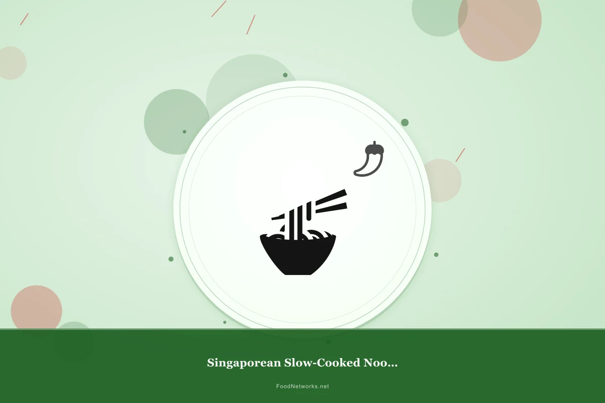 Why This Singaporean Slow-Cooked Noodles Recipe Works