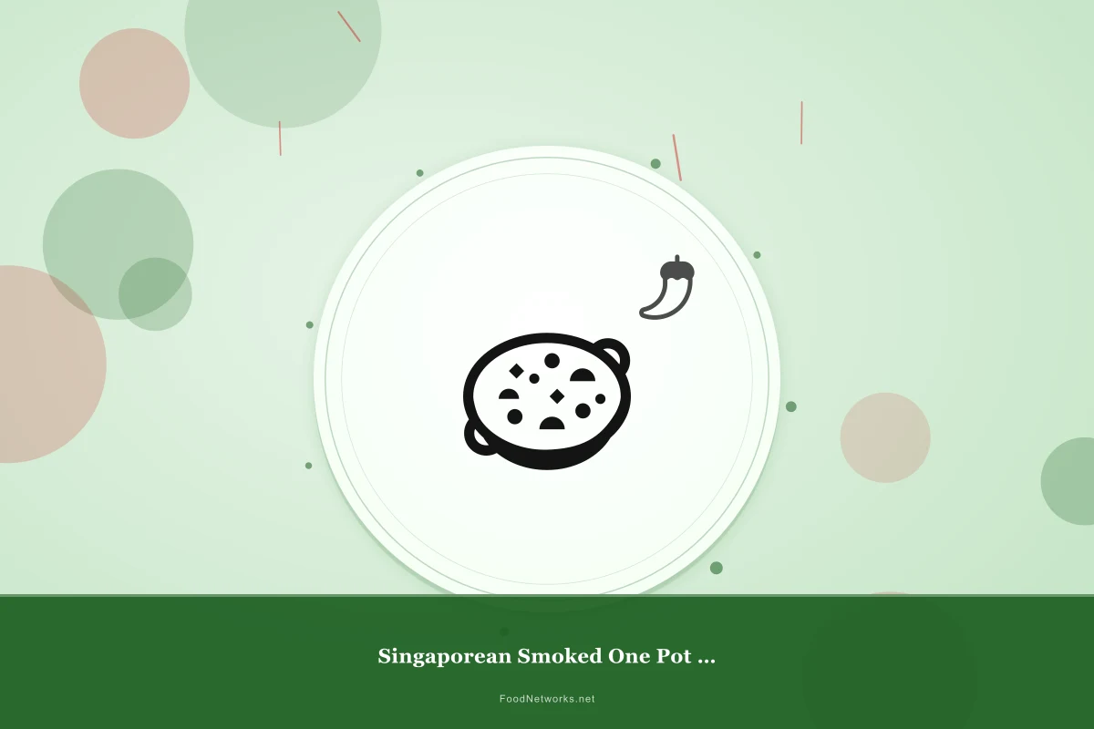 Why This Singaporean Smoked One Pot Meal Recipe Works