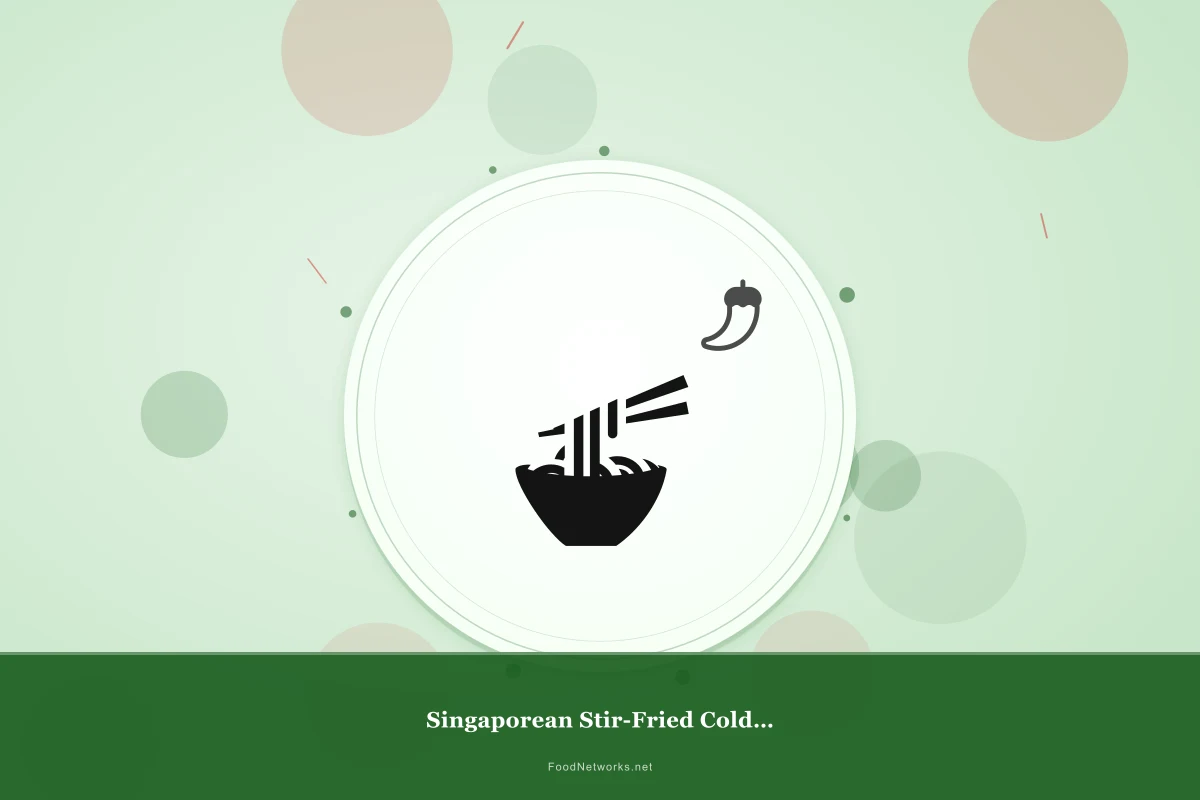 Why This Singaporean Stir-Fried Cold Salad Recipe Works