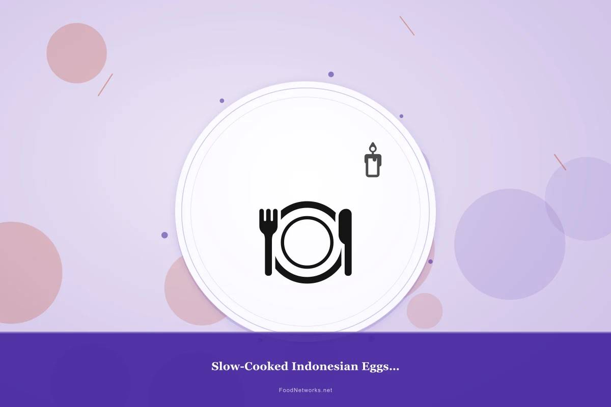 Why This Slow-Cooked Indonesian Eggs (Gluten-Free) Recipe Works
