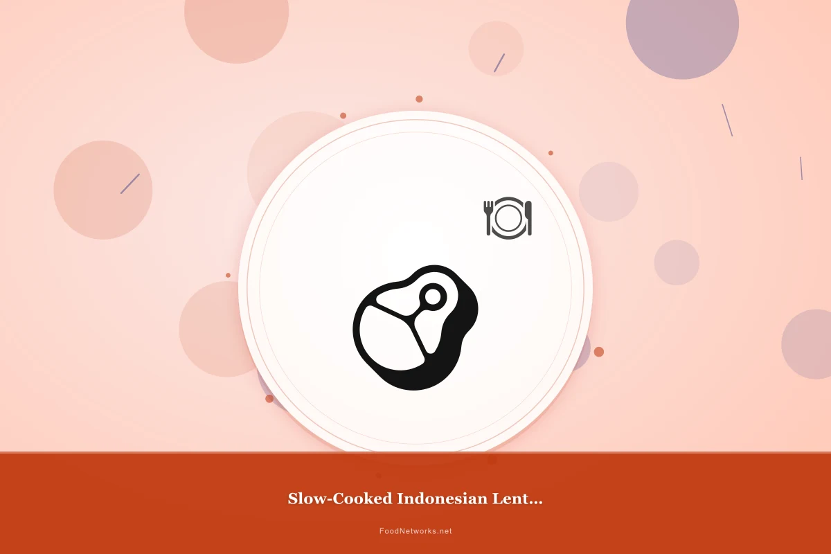 Why This Slow-Cooked Indonesian Lentils (Gluten-Free) Recipe Works