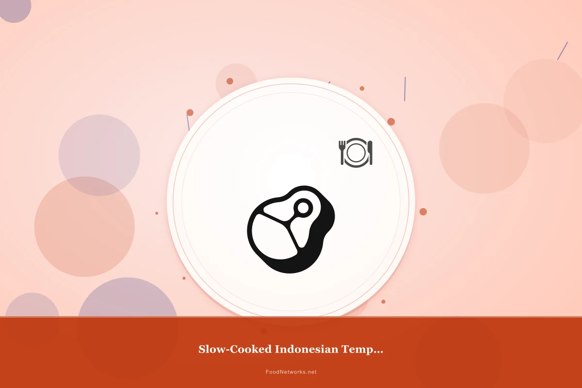 Why This Slow-Cooked Indonesian Tempeh (Gluten-Free) Recipe Works