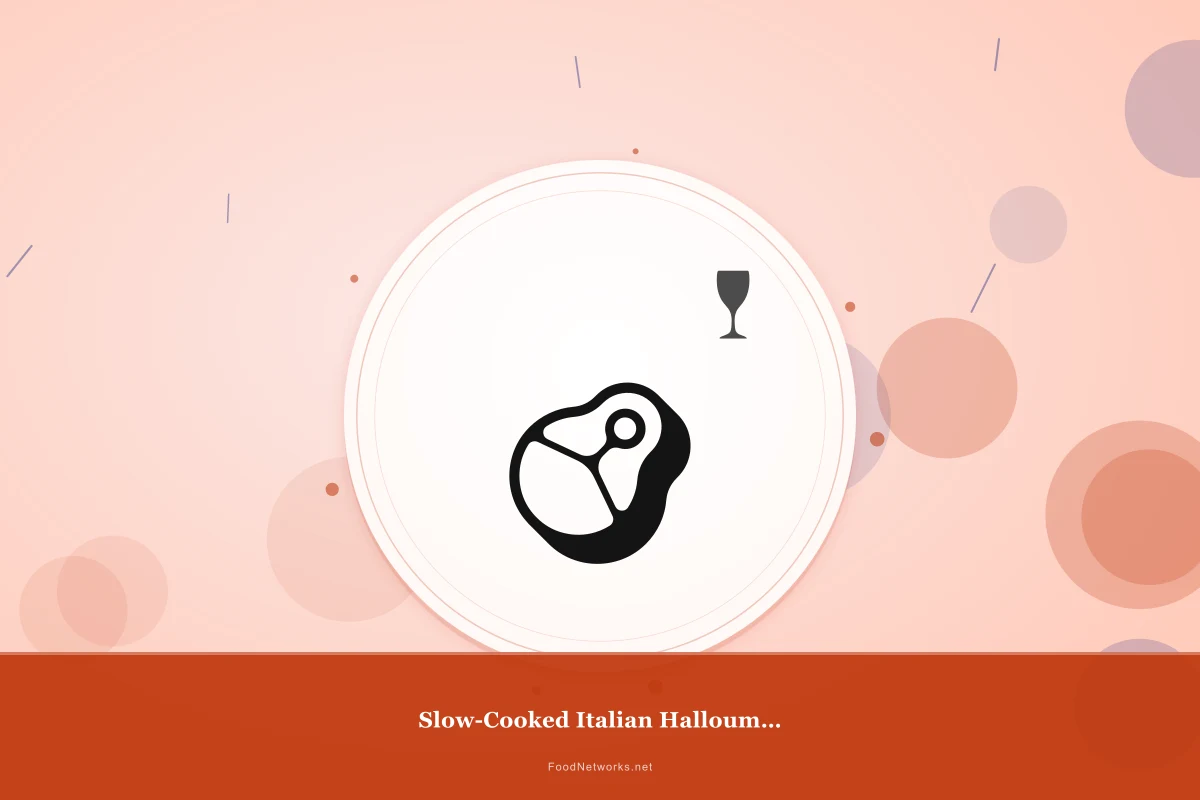 Why This Slow-Cooked Italian Halloumi (Gluten-Free) Recipe Works