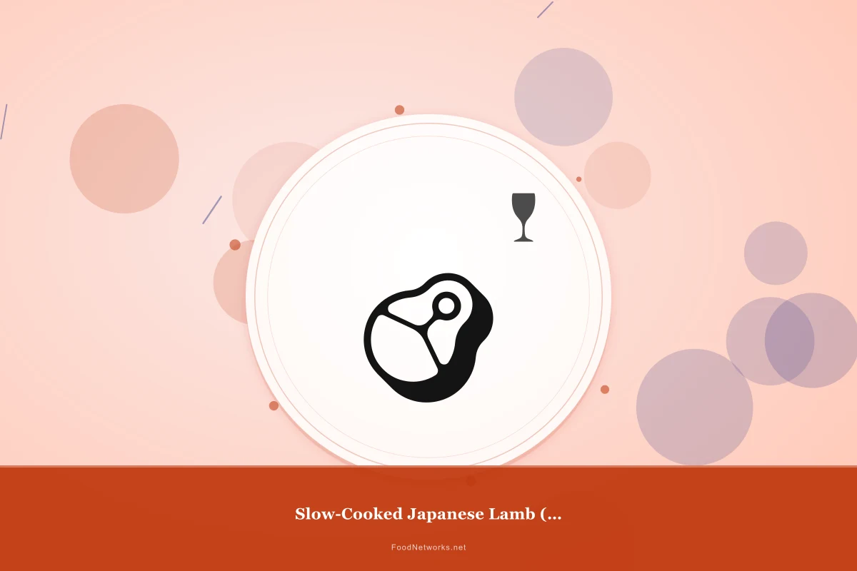 Why This Slow-Cooked Japanese Lamb (Gluten-Free) Recipe Works