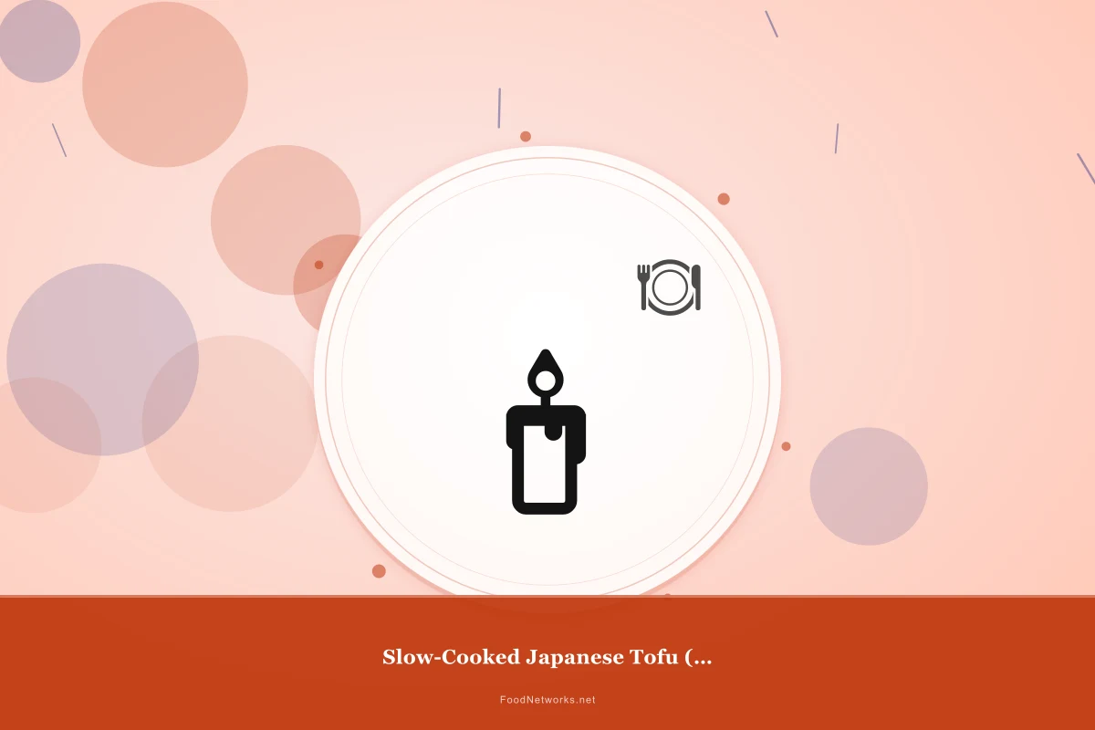 Why This Slow-Cooked Japanese Tofu (Gluten-Free) Recipe Works