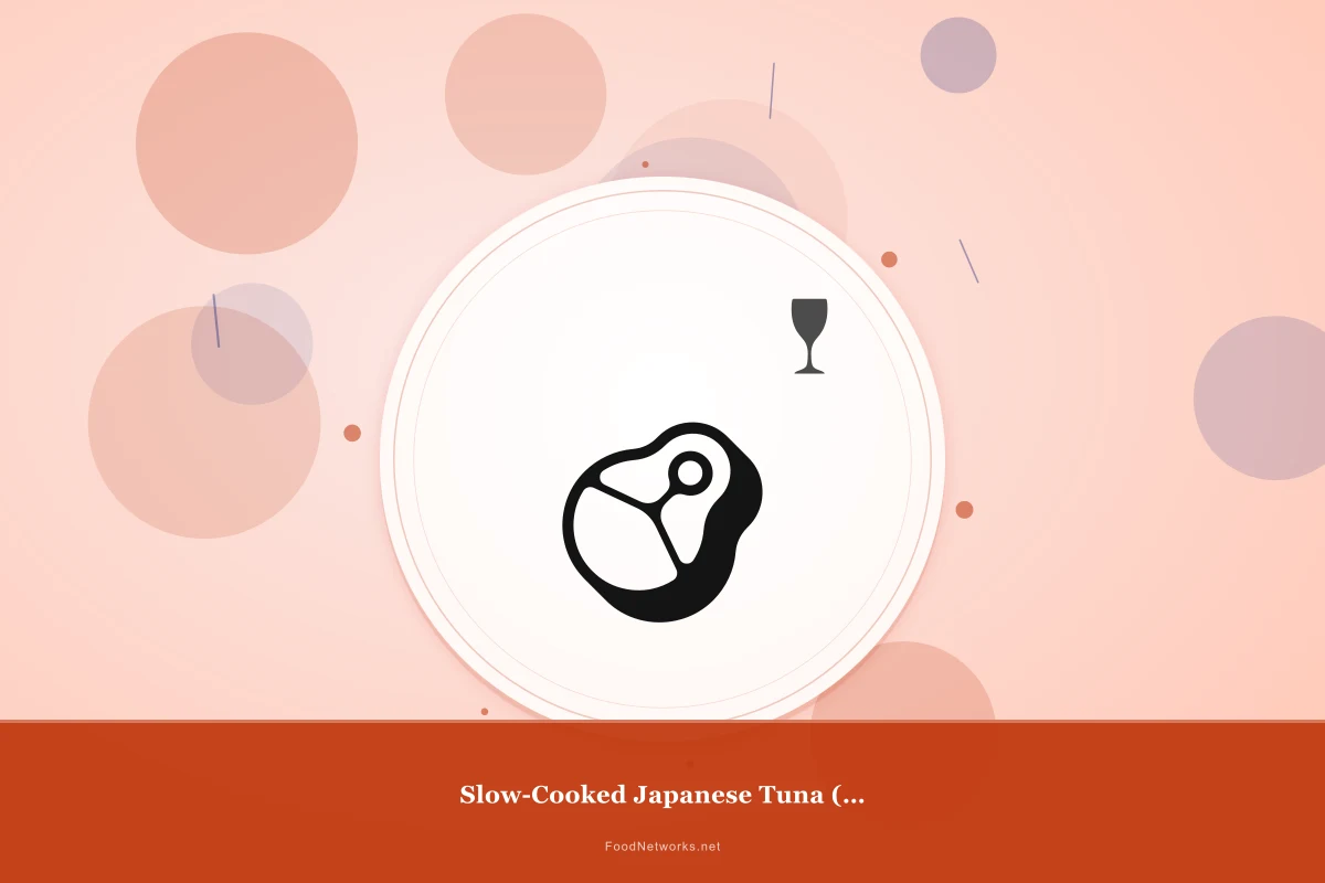 Why This Slow-Cooked Japanese Tuna (Gluten-Free) Recipe Works