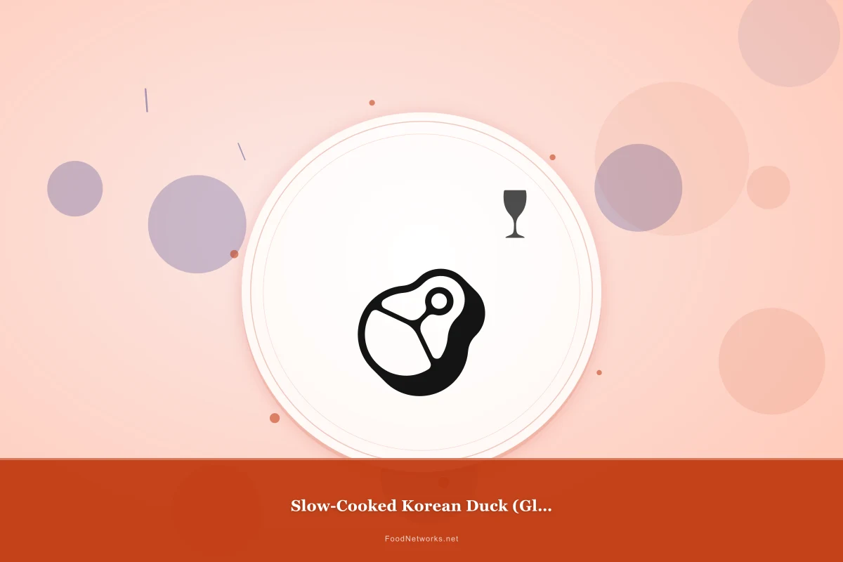 Why This Slow-Cooked Korean Duck (Gluten-Free) Recipe Works