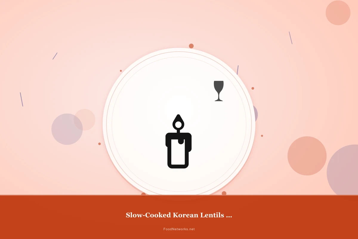 Why This Slow-Cooked Korean Lentils (Gluten-Free) Recipe Works