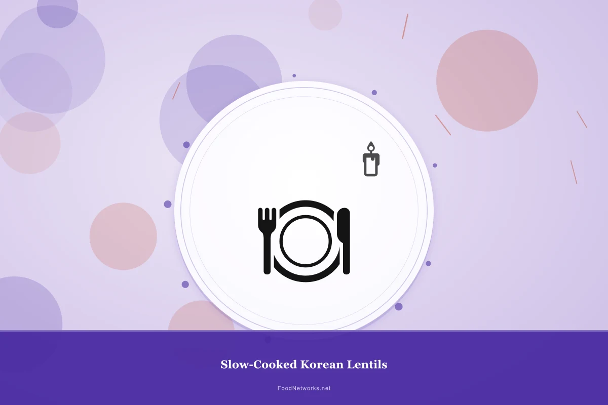Why This Slow-Cooked Korean Lentils Recipe Works