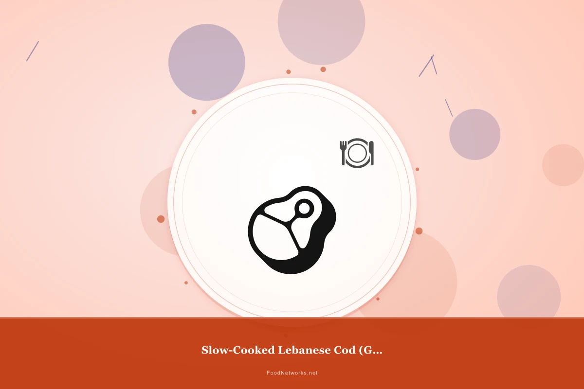 Why This Slow-Cooked Lebanese Cod (Gluten-Free) Recipe Works