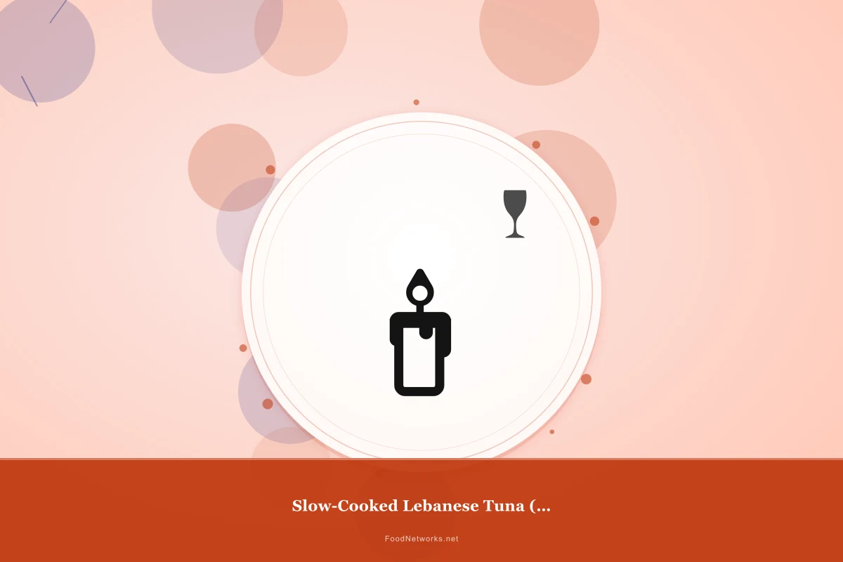 Why This Slow-Cooked Lebanese Tuna (Gluten-Free) Recipe Works