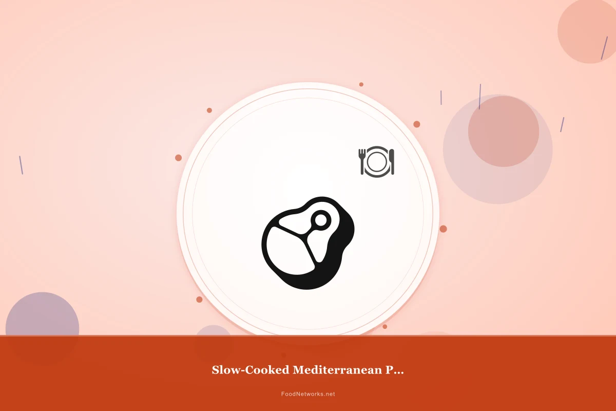Why This Slow-Cooked Mediterranean Pork (Gluten-Free) Recipe Works