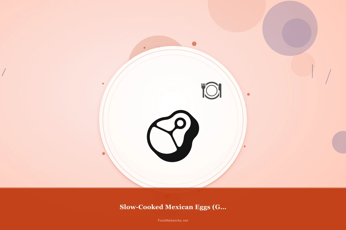 Why This Slow-Cooked Mexican Eggs (Gluten-Free) Recipe Works