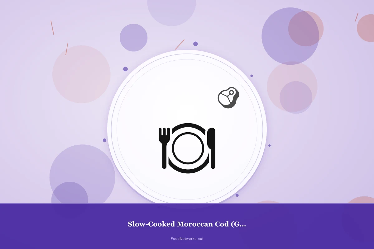 Why This Slow-Cooked Moroccan Cod (Gluten-Free) Recipe Works