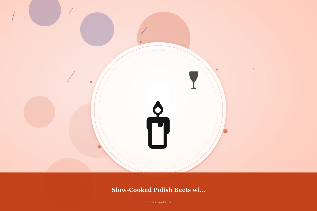 Why This Slow-Cooked Polish Beets with pork Recipe Works