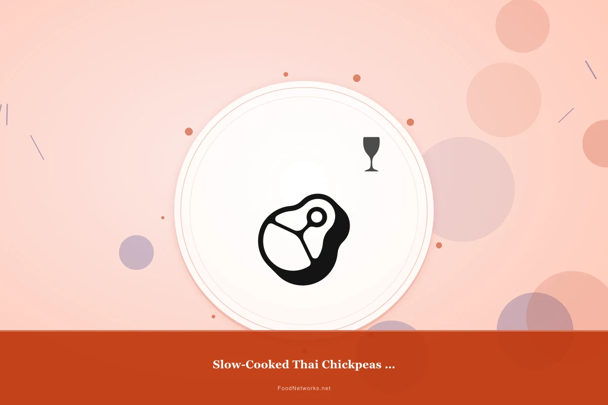 Why This Slow-Cooked Thai Chickpeas (Gluten-Free) Recipe Works