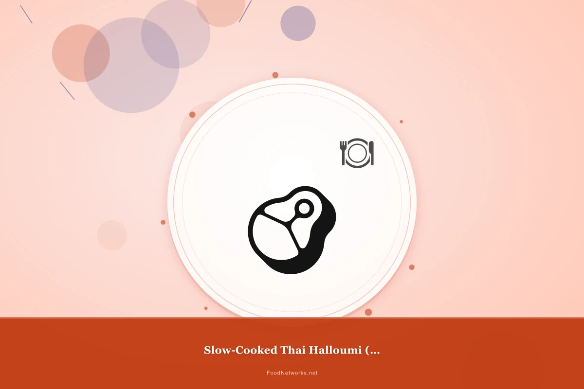 Why This Slow-Cooked Thai Halloumi (Gluten-Free) Recipe Works
