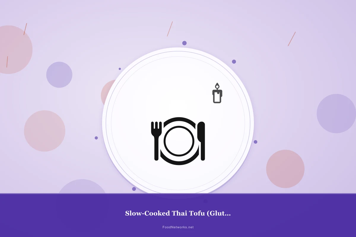 Why This Slow-Cooked Thai Tofu (Gluten-Free) Recipe Works