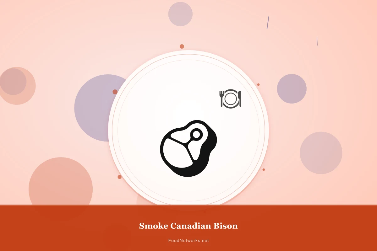Why This Smoke Canadian Bison Recipe Works