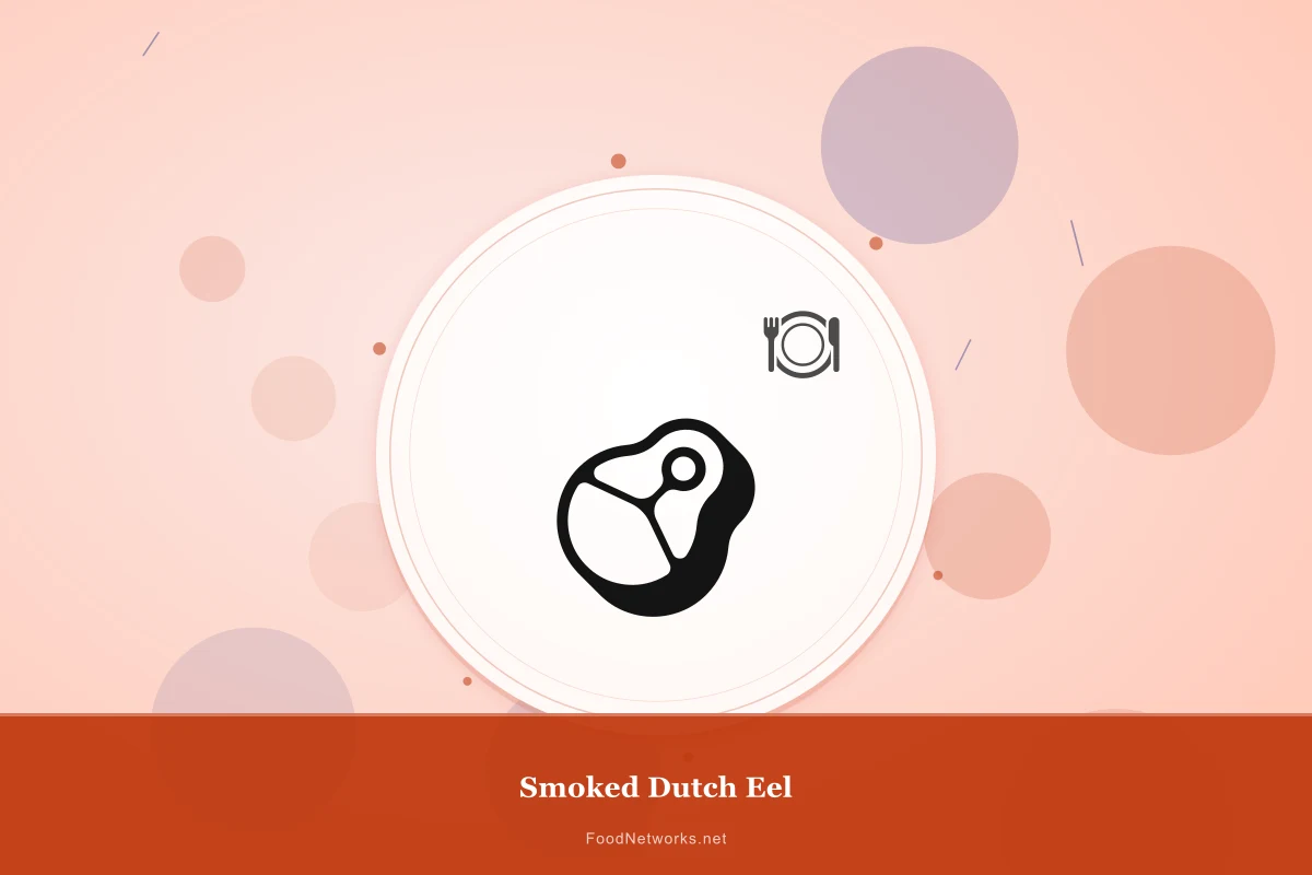 Why This Smoked Dutch Eel Recipe Works