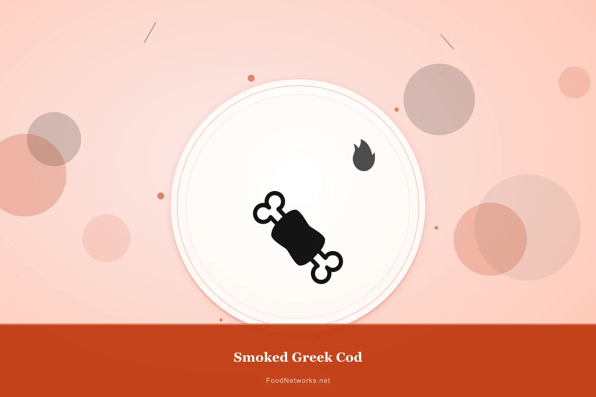 Why This Smoked Greek Cod Recipe Works