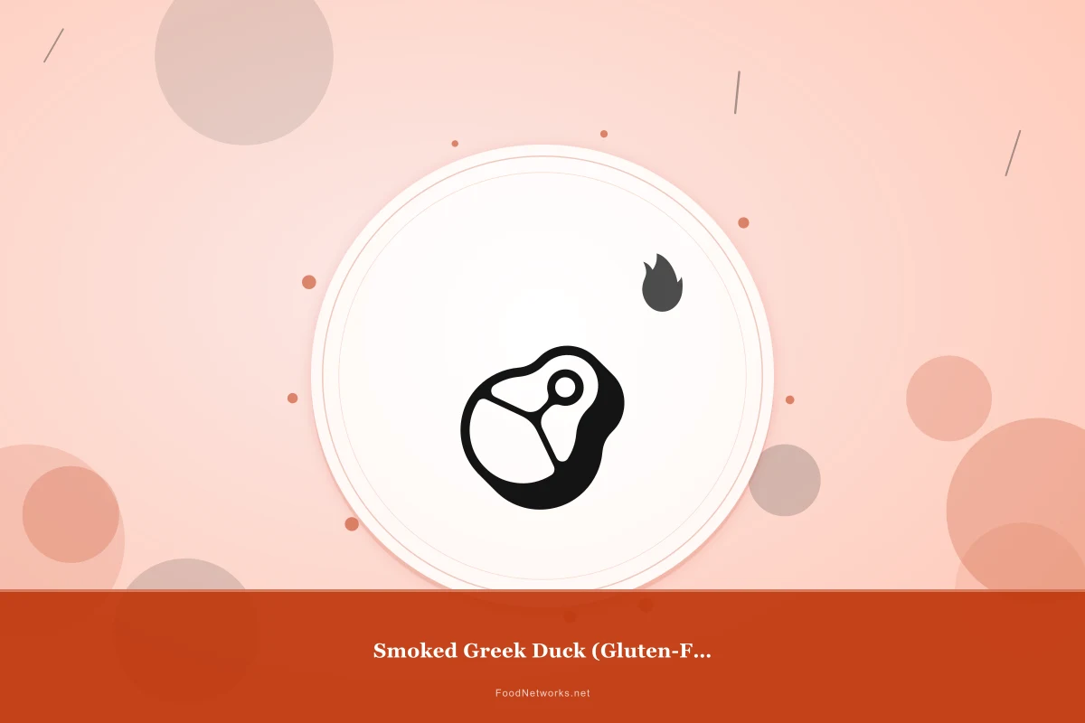 Why This Smoked Greek Duck (Gluten-Free) Recipe Works