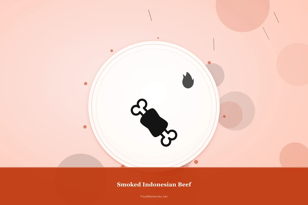 Why This Smoked Indonesian Beef Recipe Works