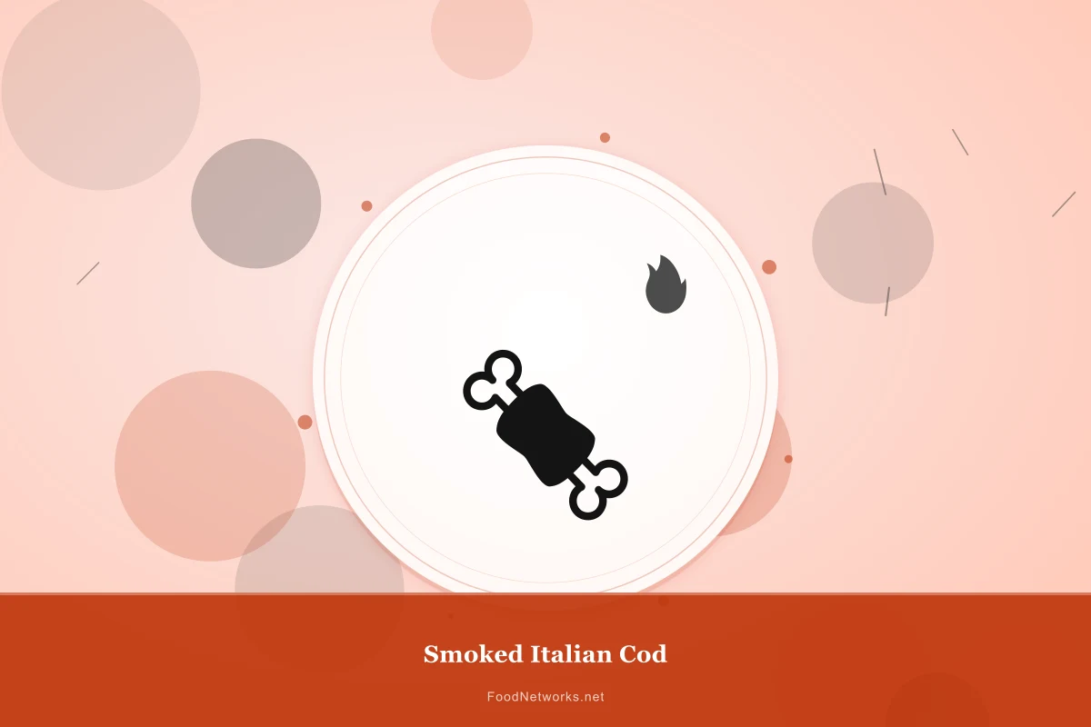 Why This Smoked Italian Cod Recipe Works