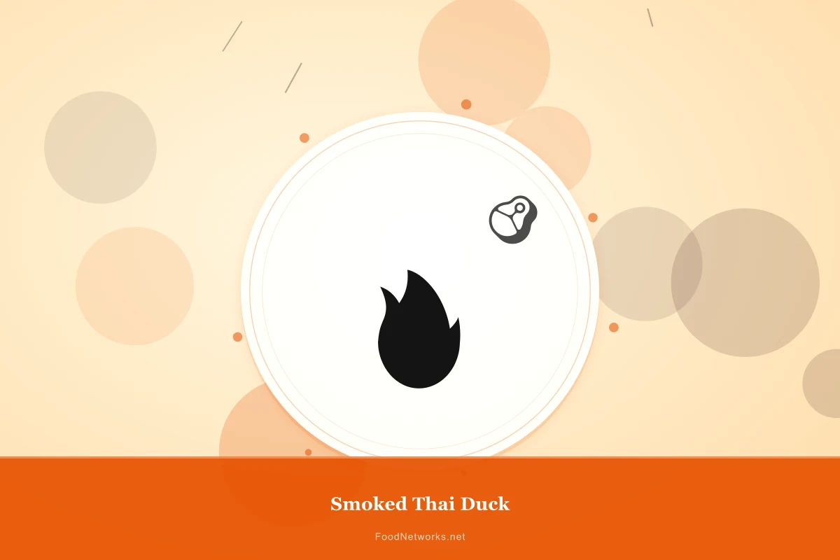 Why This Smoked Thai Duck Recipe Works