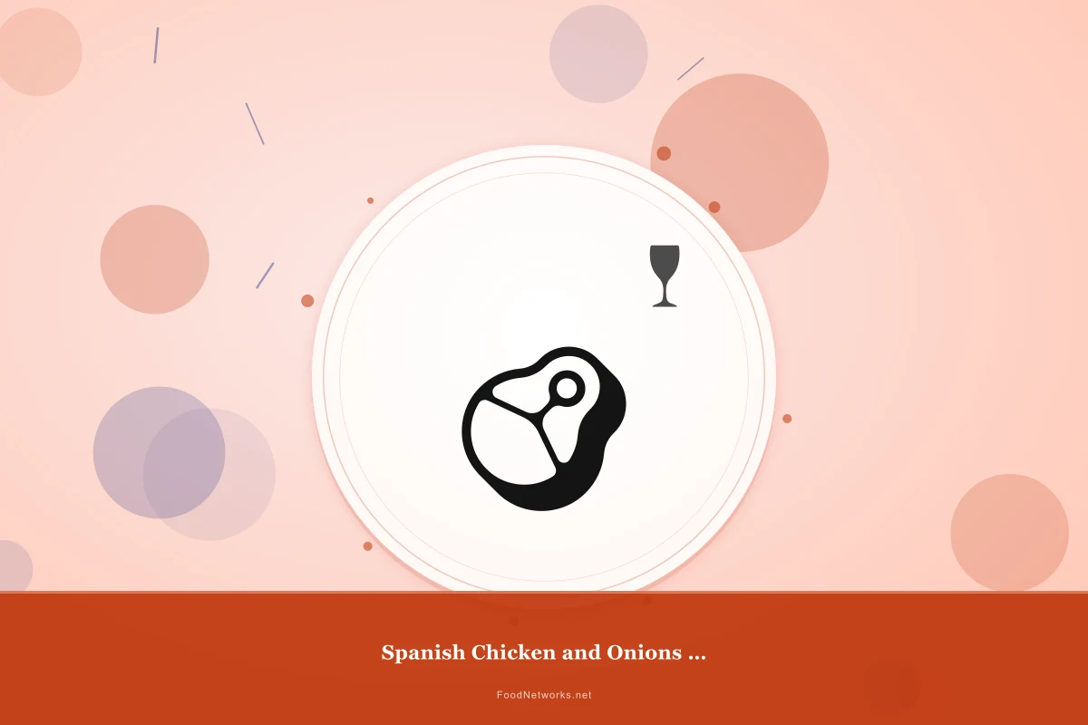 Why This Spanish Chicken and Onions Stew Recipe Works