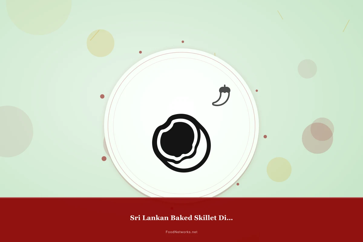 Why This Sri Lankan Baked Skillet Dish Recipe Works