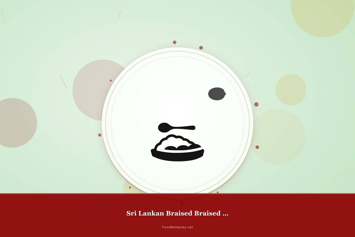 Why This Sri Lankan Braised Braised Meat Recipe Works