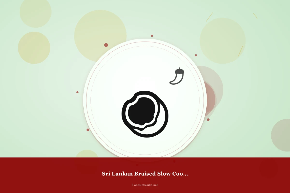 Why This Sri Lankan Braised Slow Cooked Lamb Recipe Works