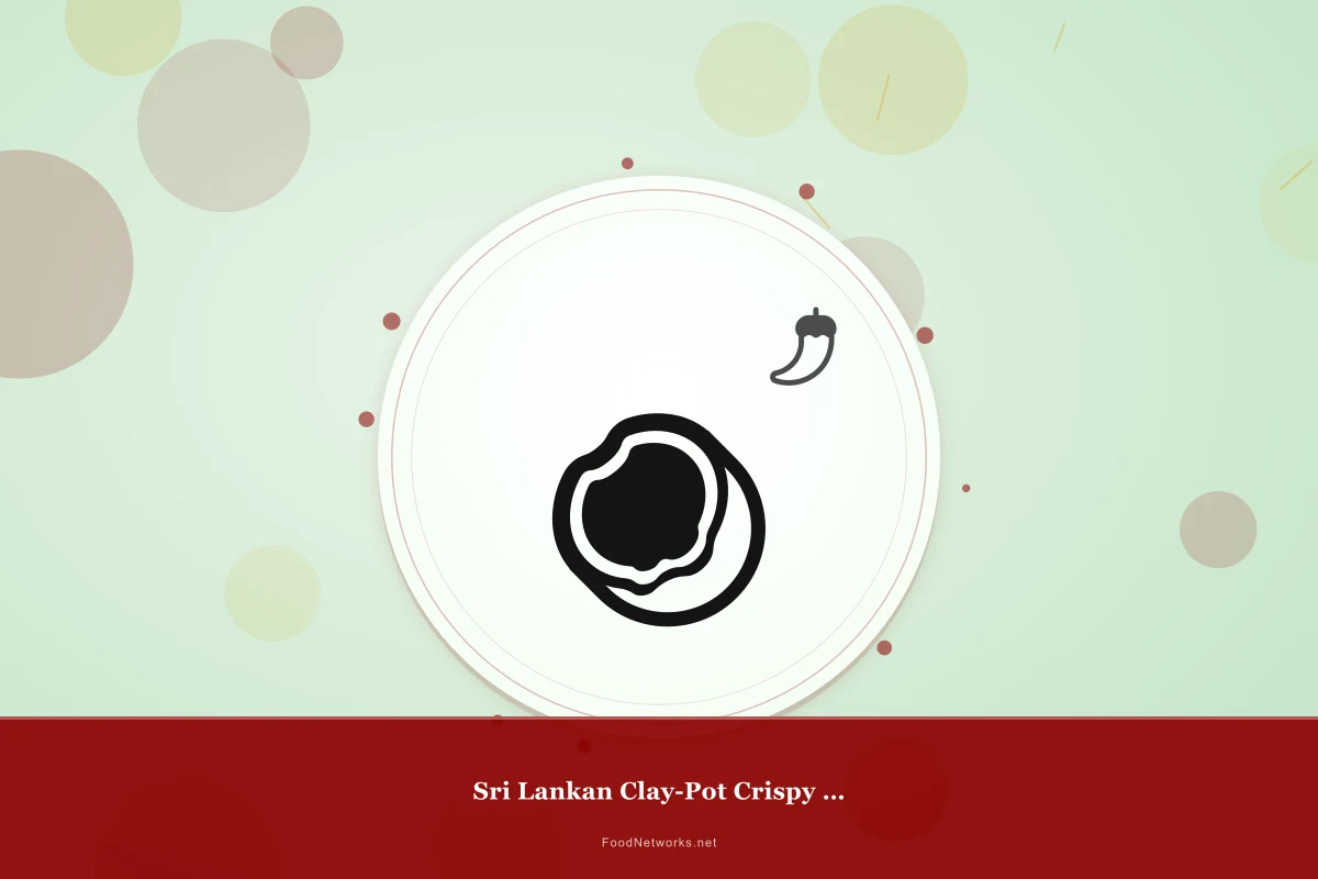 Why This Sri Lankan Clay-Pot Crispy Snack Recipe Works