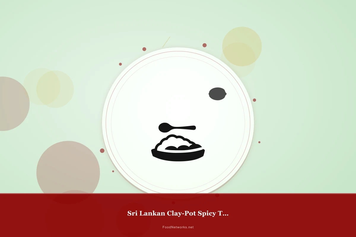 Why This Sri Lankan Clay-Pot Spicy Tofu Recipe Works