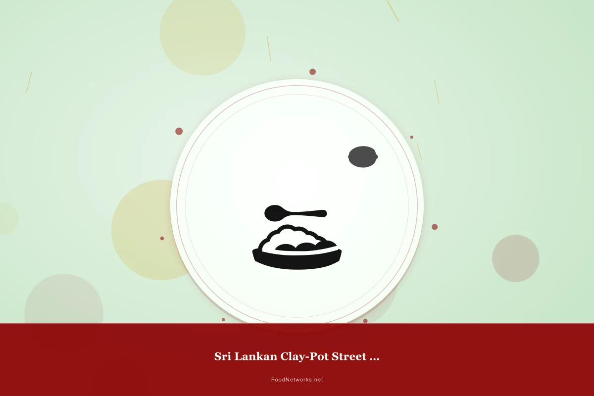 Why This Sri Lankan Clay-Pot Street Food Bowl Recipe Works