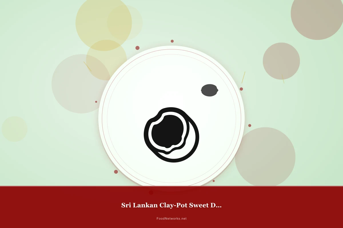 Why This Sri Lankan Clay-Pot Sweet Dessert Recipe Works