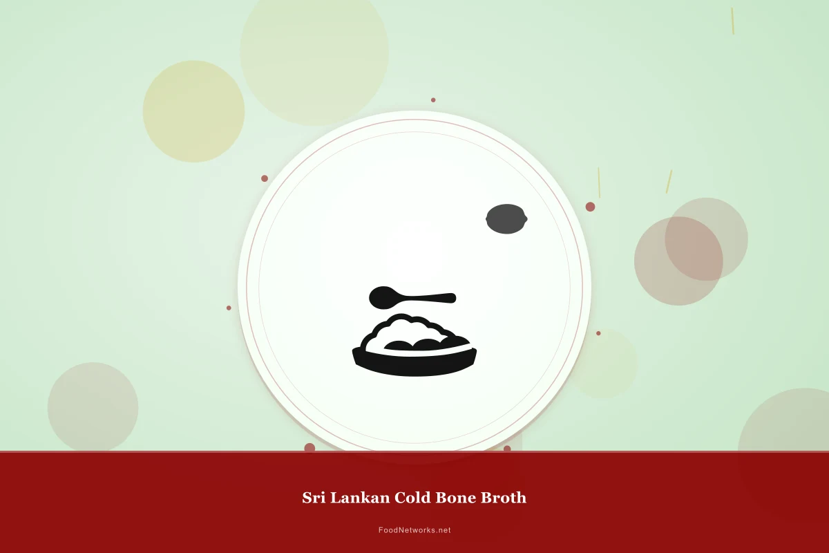 Why This Sri Lankan Cold Bone Broth Recipe Works