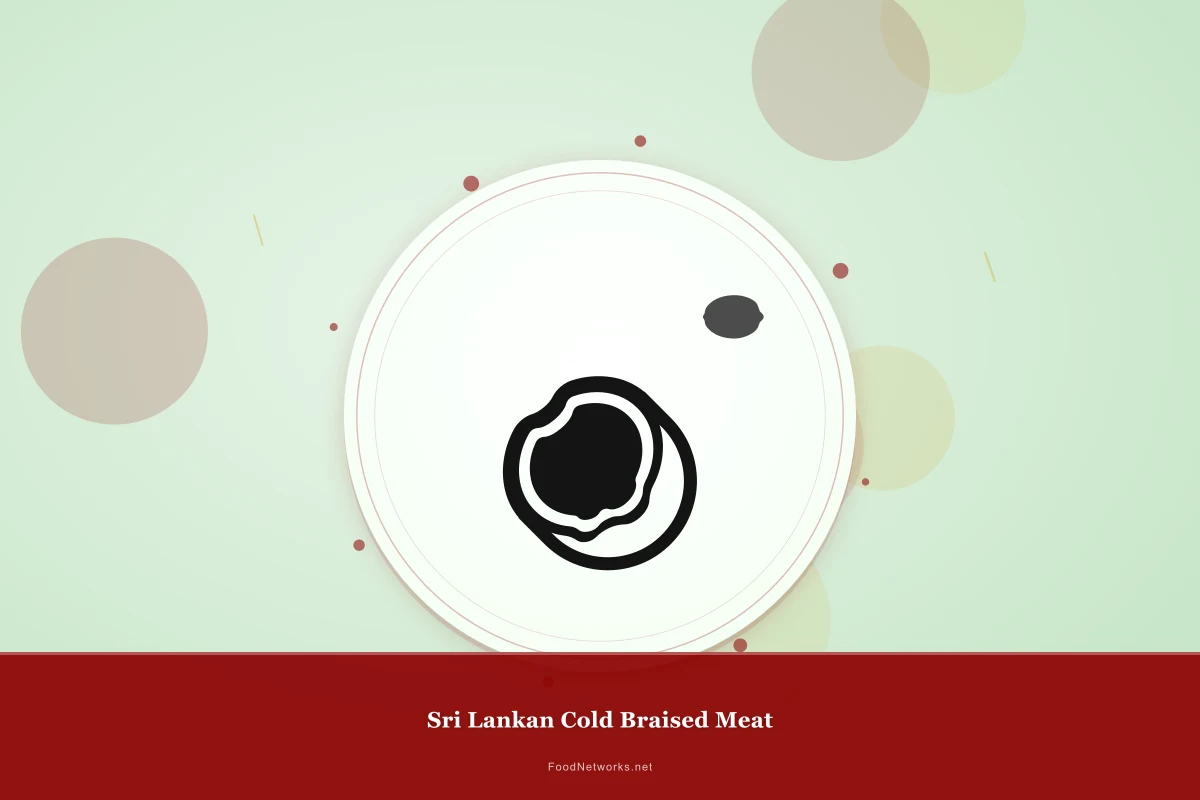 Why This Sri Lankan Cold Braised Meat Recipe Works