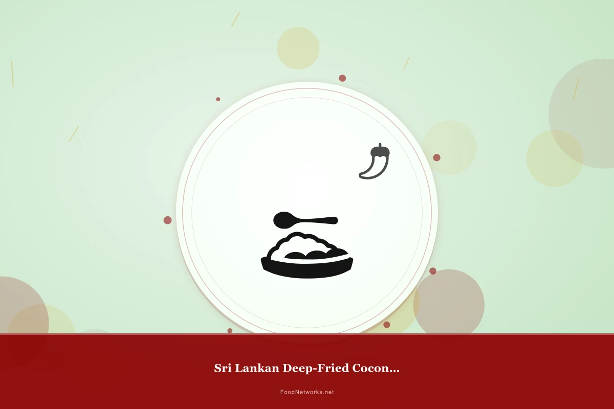 Why This Sri Lankan Deep-Fried Coconut Curry Recipe Works