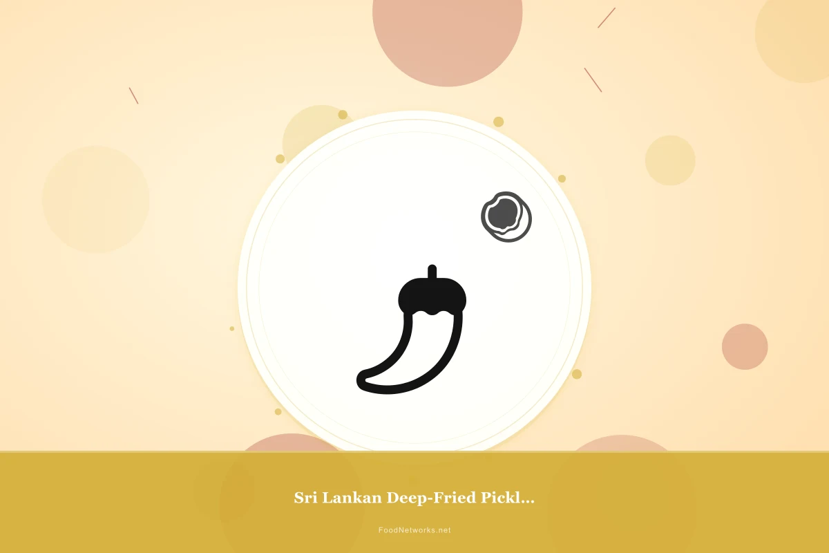 Why This Sri Lankan Deep-Fried Pickled Condiment Recipe Works