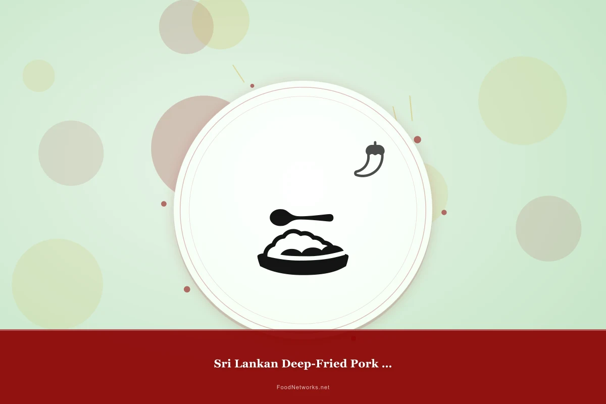 Why This Sri Lankan Deep-Fried Pork Dish Recipe Works