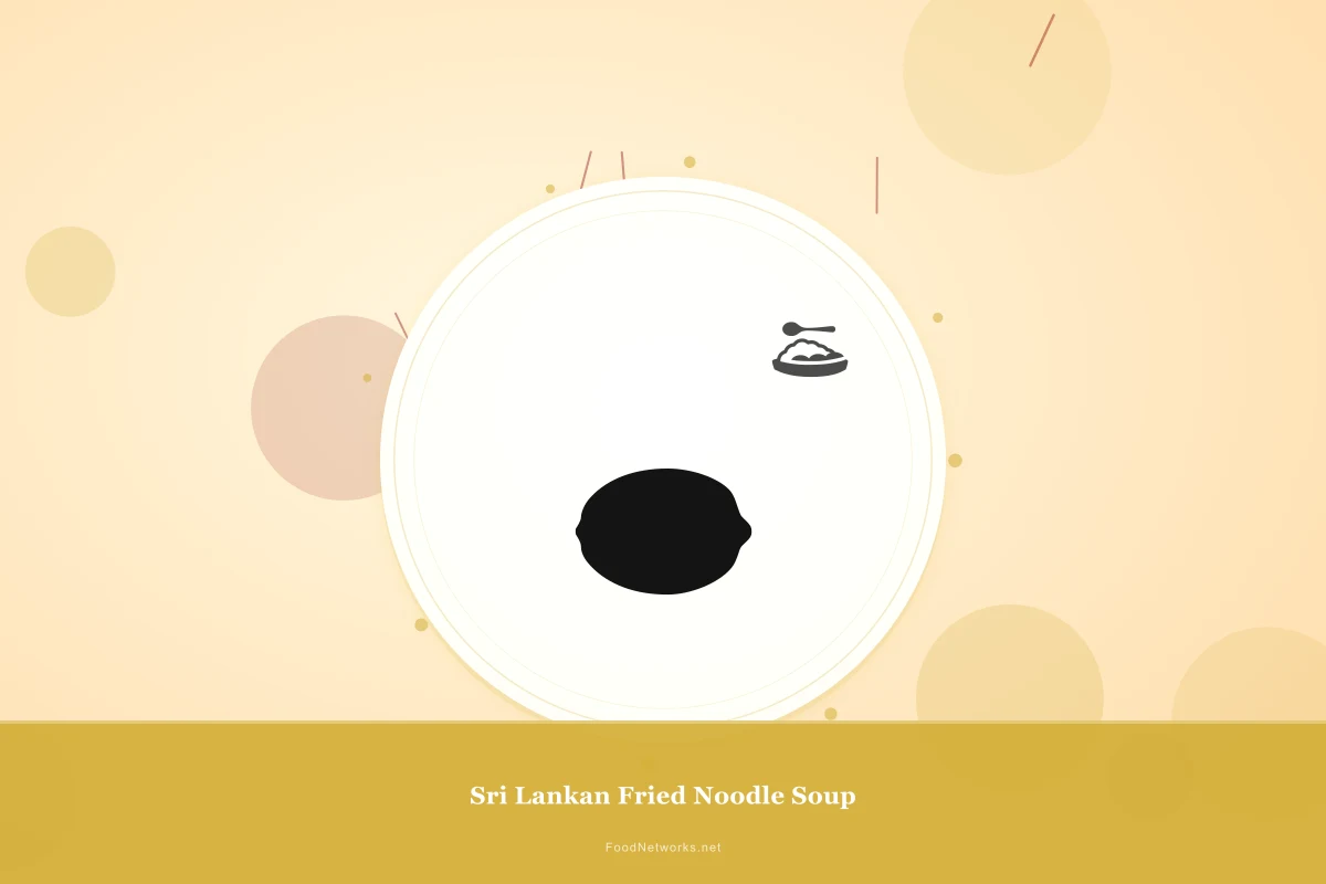 Why This Sri Lankan Fried Noodle Soup Recipe Works